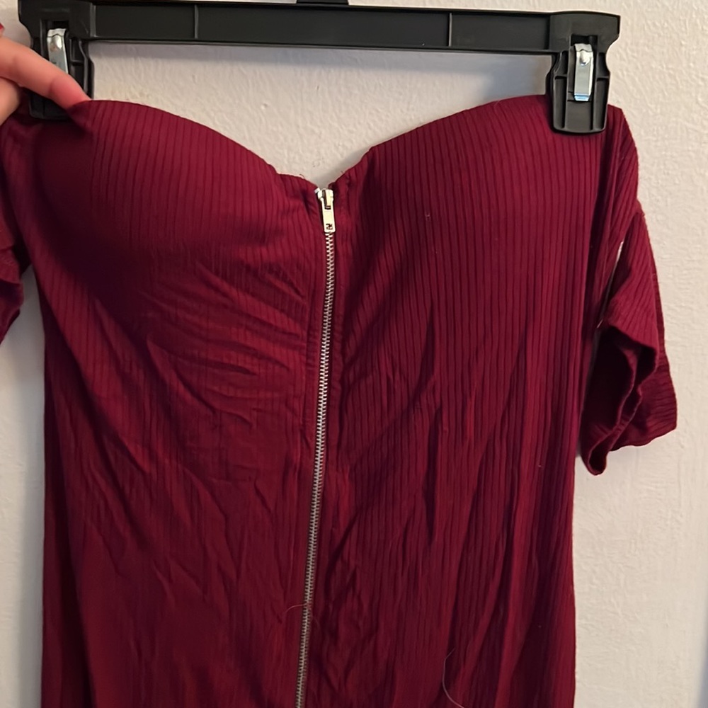 Off the shoulder dress